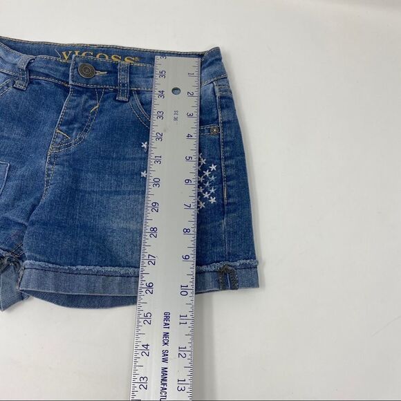 Vigoss Distressed Star Patch Shorts‎ - Picture 9 of 9